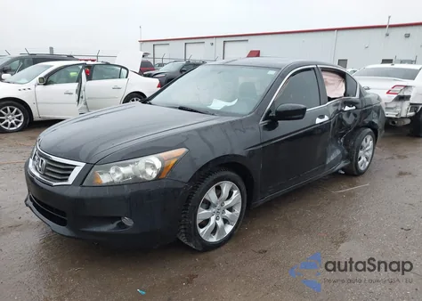 2008 Honda Accord 3.5 Ex-L from USA, damaged, VIN 1HGCP36808A060990